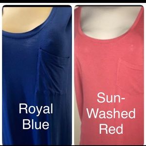 24/7 Drapey Tee with pocket